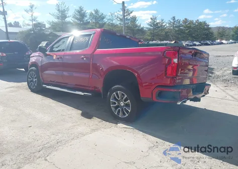 2021 Chevrolet Silverado 1500 4Wd Short Bed Rst из США, поврежденный, VIN 3GCUYEET4MG415611